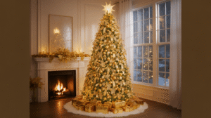 Christmas Tree Gold: A Radiant Holiday Classic That Never Goes Out of Style Christmas Tree Gold