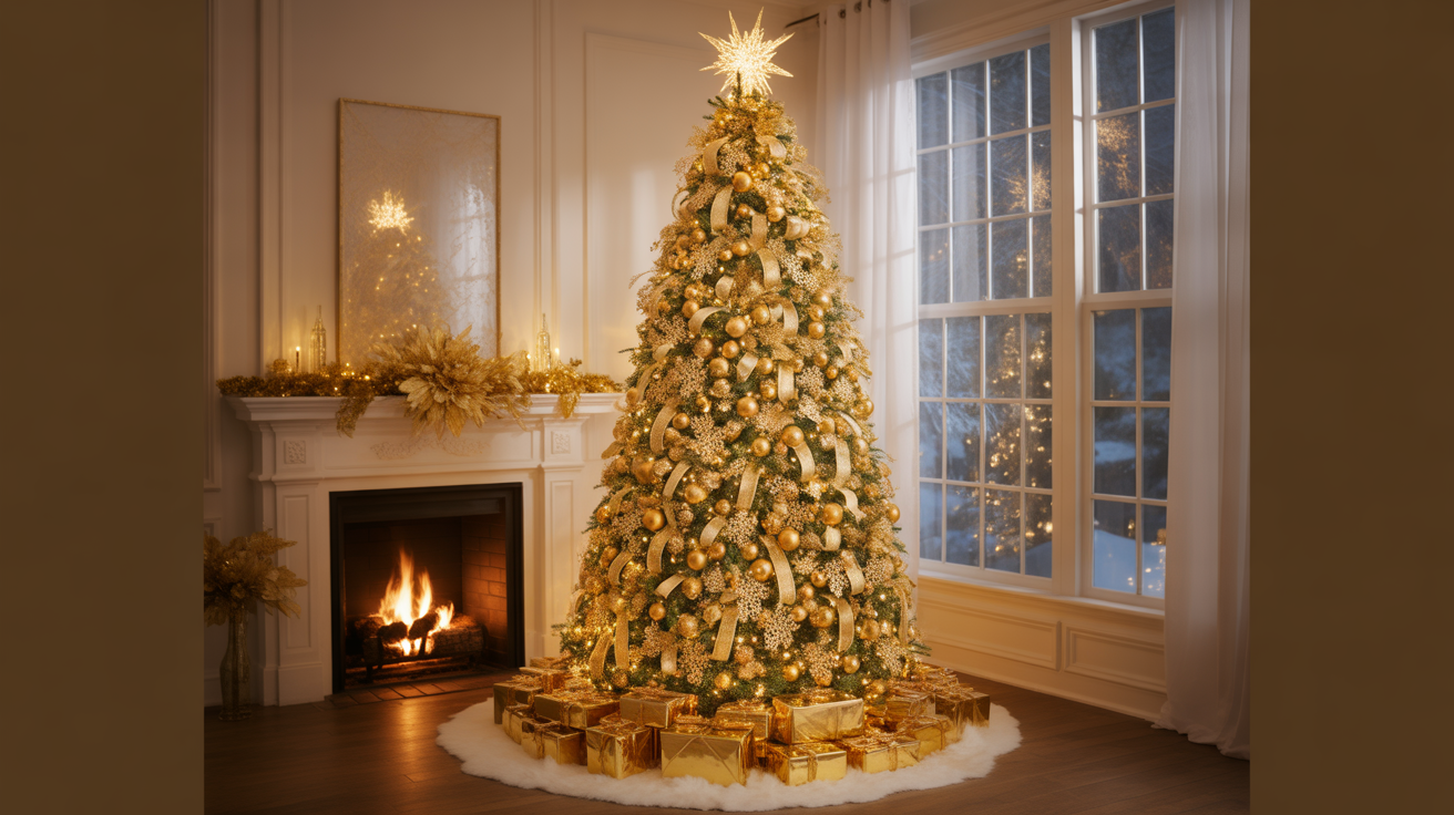 Christmas Tree Gold