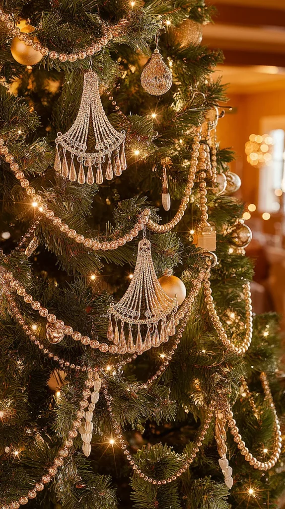 Christmas Tree Jewelry Gold