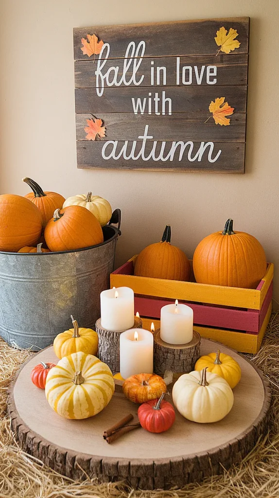 Rustic Fall Home Decor DIY