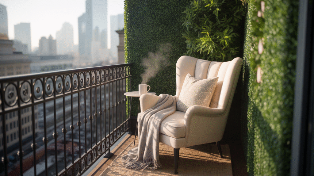 a city balcony 