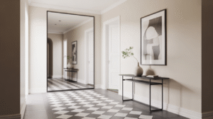 Black and White Hallway Ideas