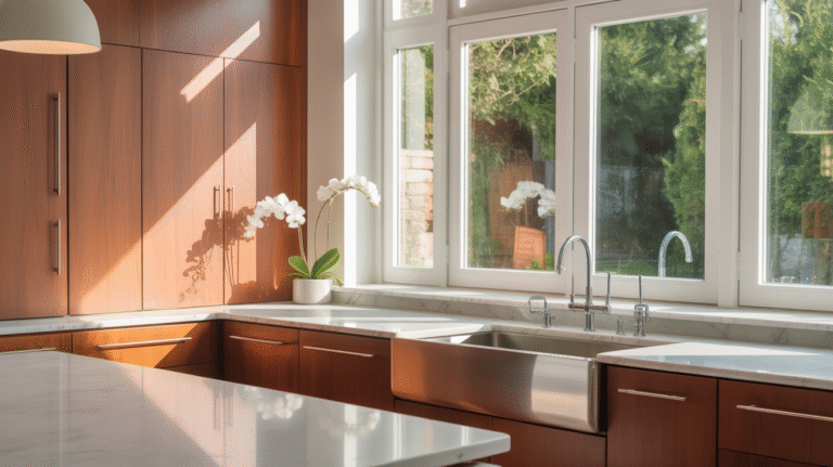 Cherry Wood Cabinets