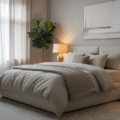 grey master bedroom