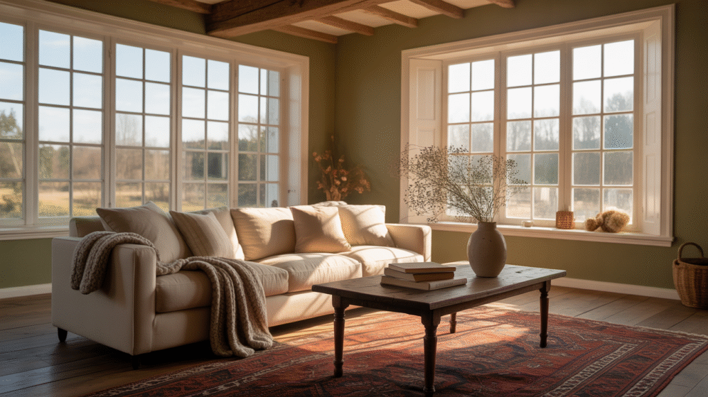 Sage Green Farmhouse Living Room Tips and Inspiration Sage Green Farmhouse Living Room