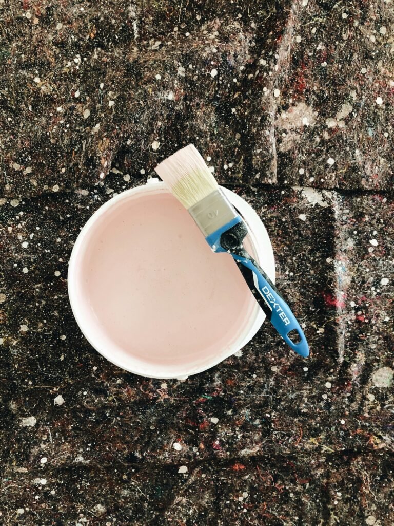 diy pink paint