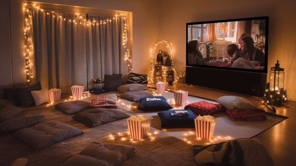 cozy texture and atmosphere