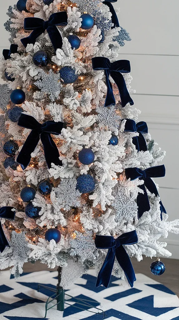 Navy and White Sophistication