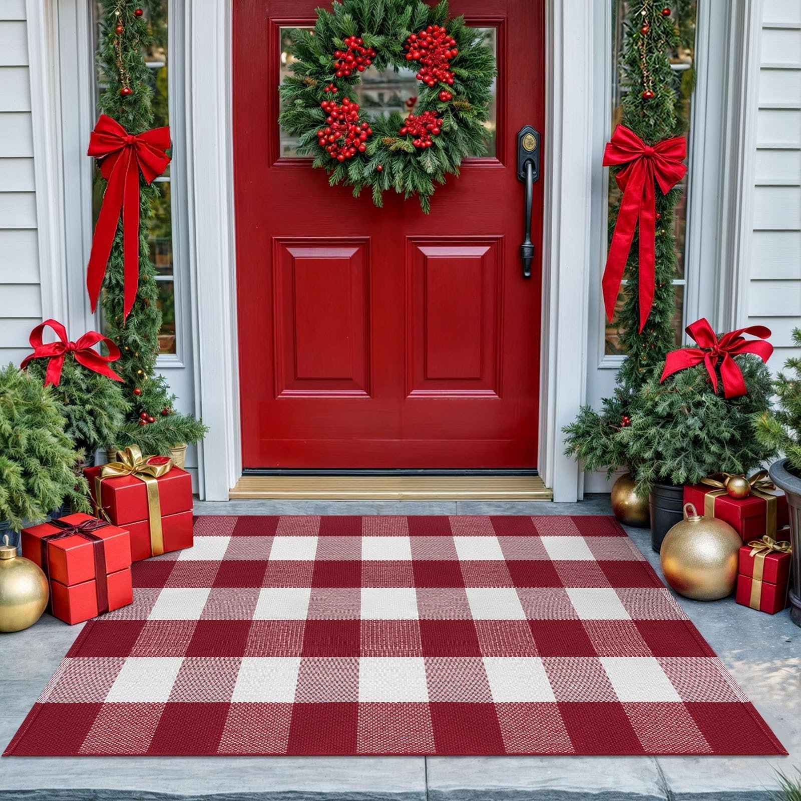 Front Porch Christmas Decor
