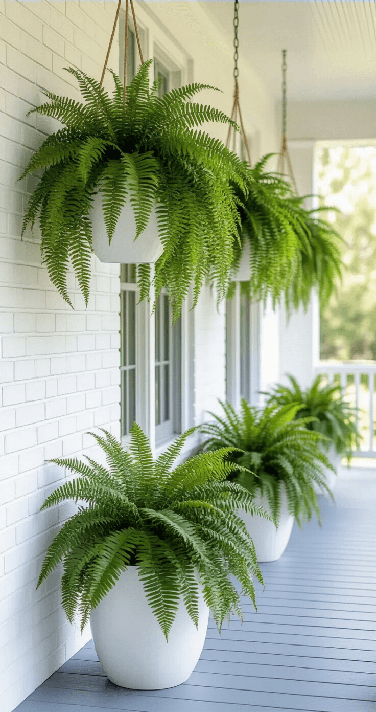 Ferns On Front Porch: Everything You Need To Keep Them Lush And Thriving