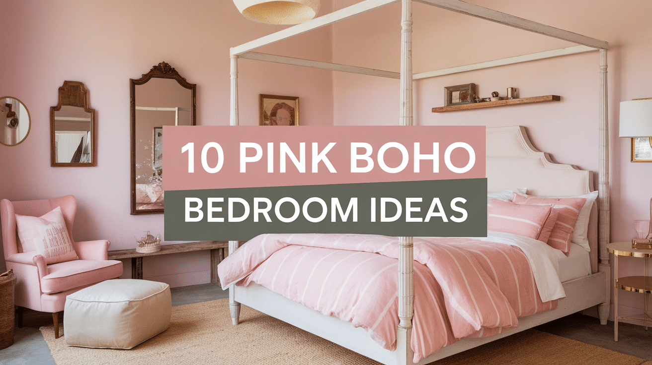 Pink Boho Bedroom Ideas