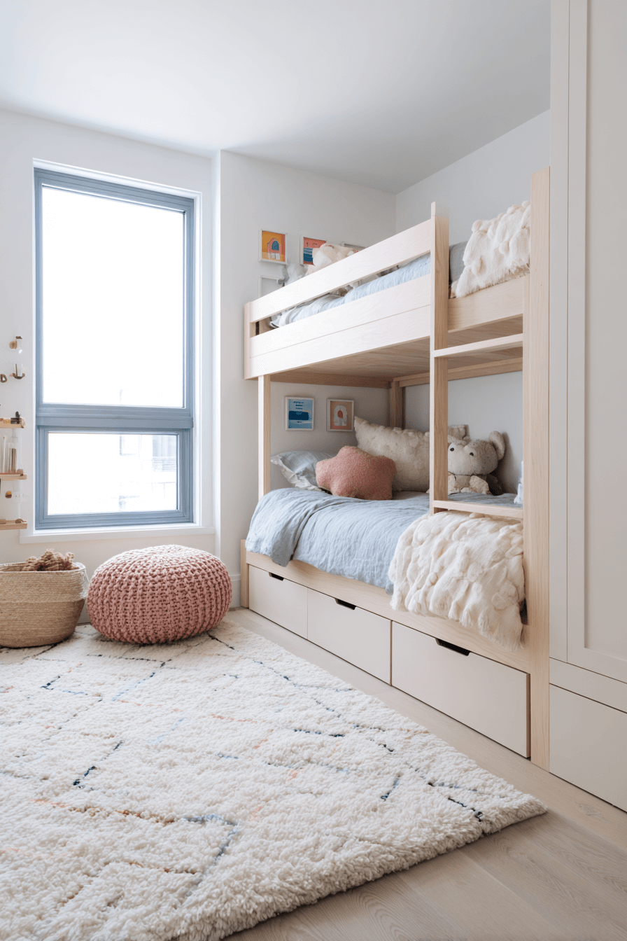 25 Genius Bunk Bed Ideas With Storage For Small Bedrooms