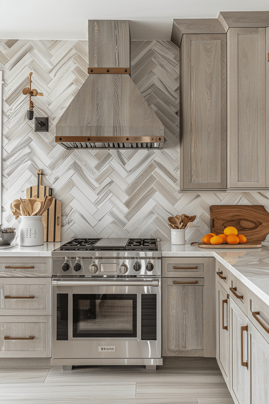 25 Stunning Herringbone Backsplash Kitchen Ideas You Will Love