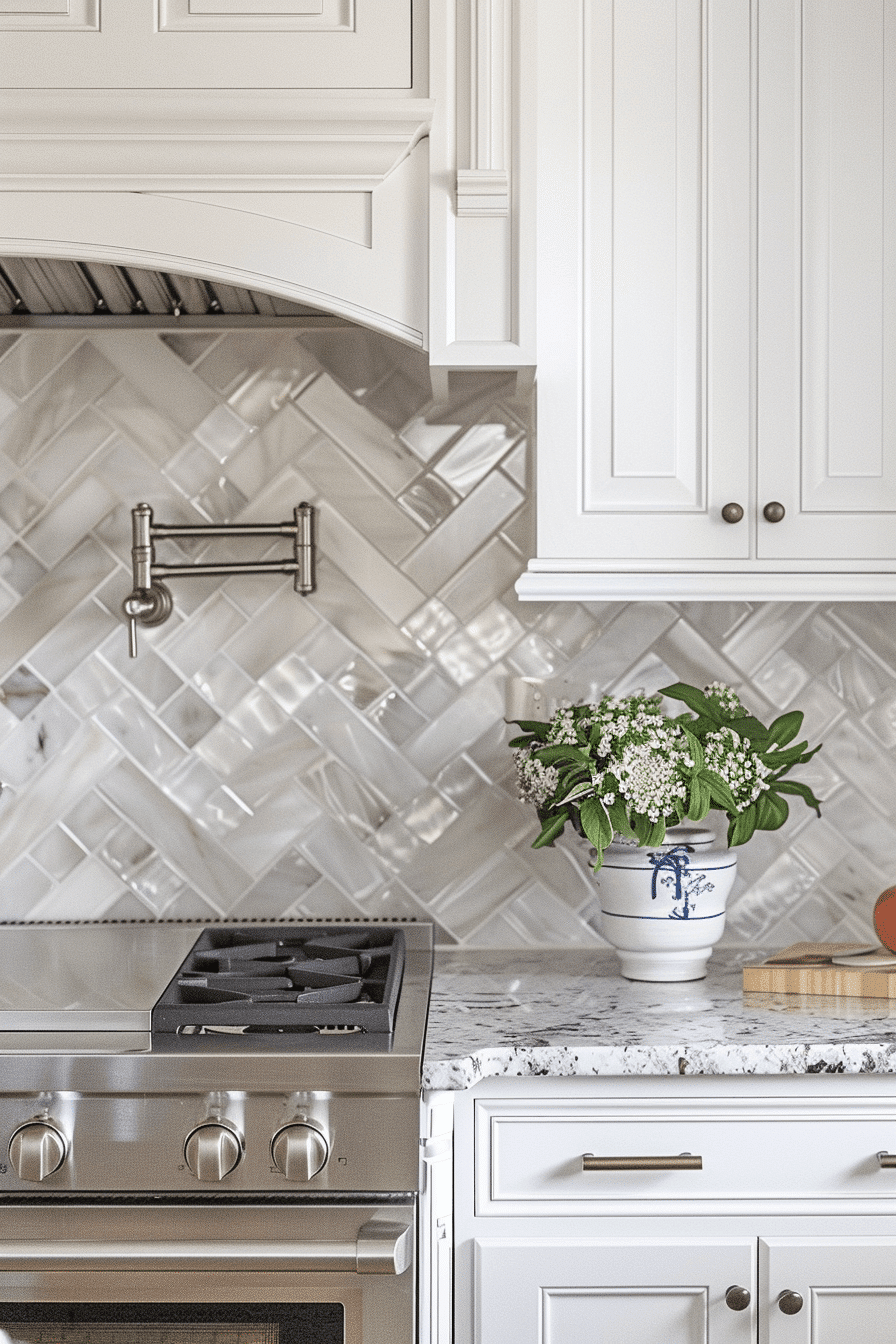 25 Stunning Herringbone Backsplash Kitchen Ideas You Will Love