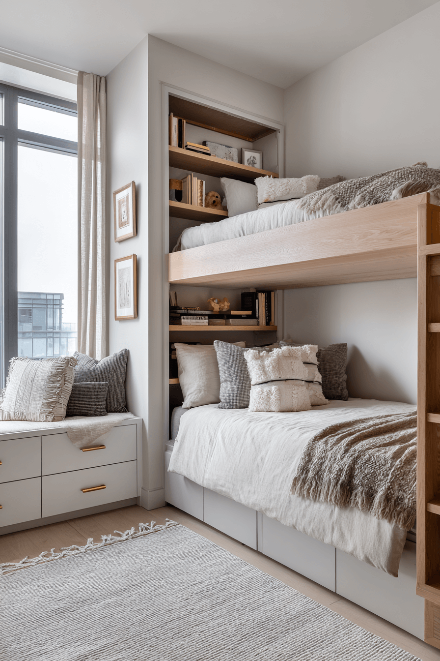 25 Genius Bunk Bed Ideas With Storage For Small Bedrooms