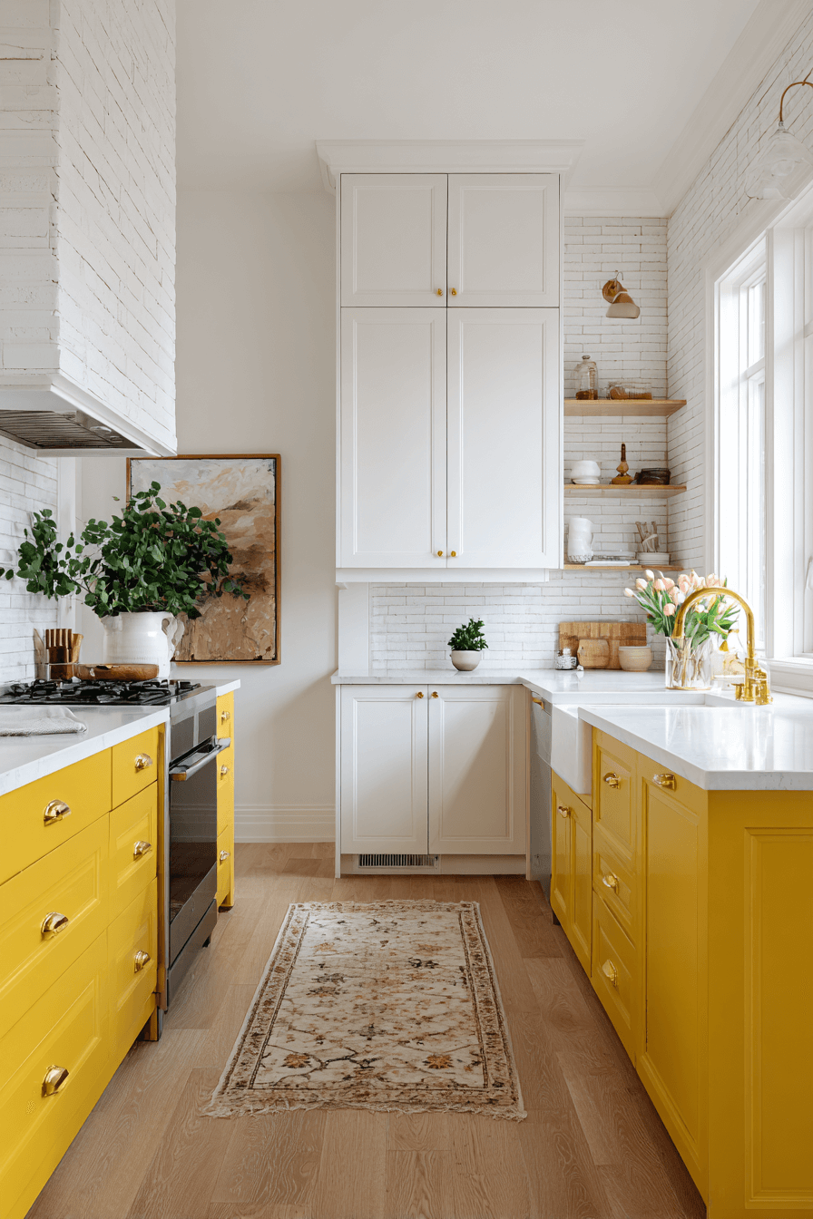 25 Yellow Kitchen Cabinet Ideas That Feel Warm Stylish And Inviting