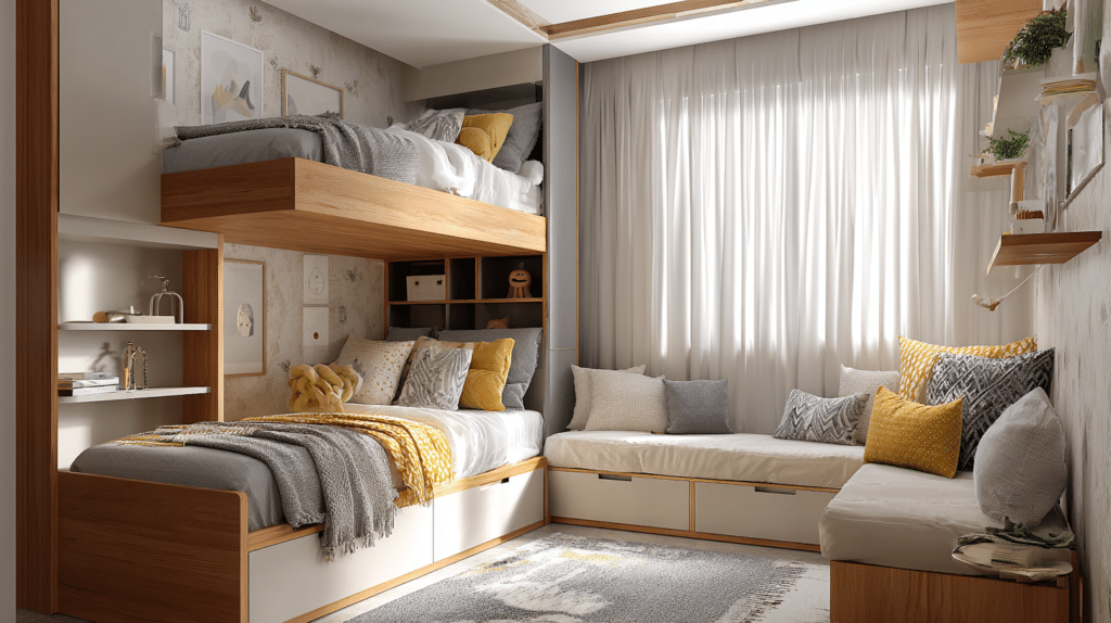 25 Genius Bunk Bed Ideas With Storage For Small Bedrooms