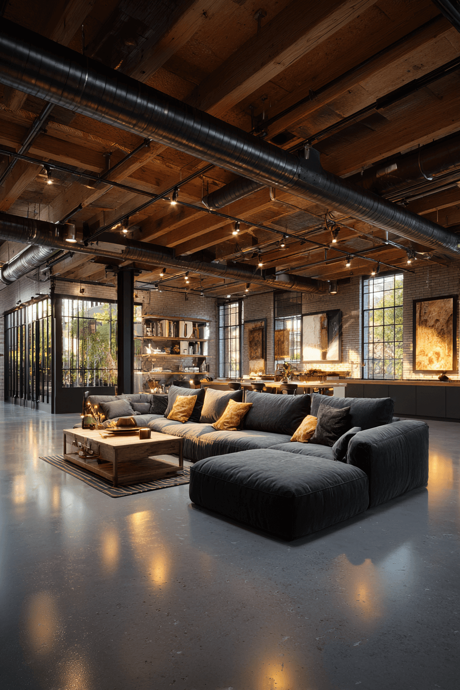27 Industrial Loft Design Inspirations With Exposed Brick And Steel