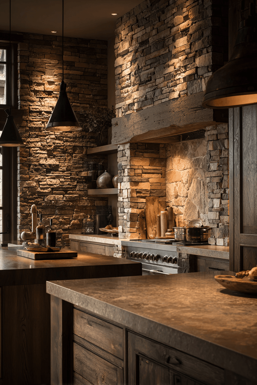 27 Stone Backsplash Kitchen Ideas That Elevate Your Space Instantly