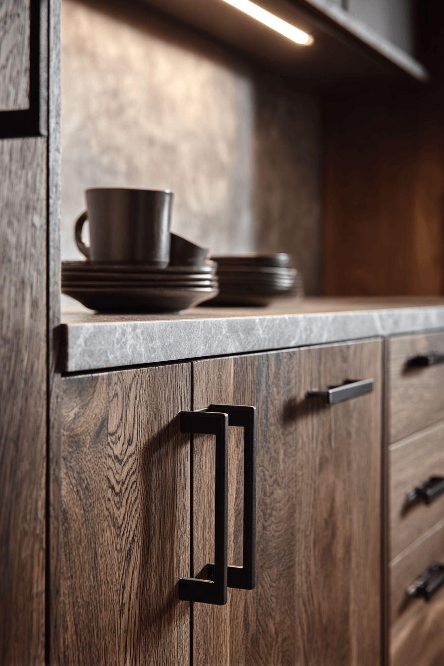 27 Dark Wood Kitchen Cabinet Ideas That Look Sleek And Sophisticated