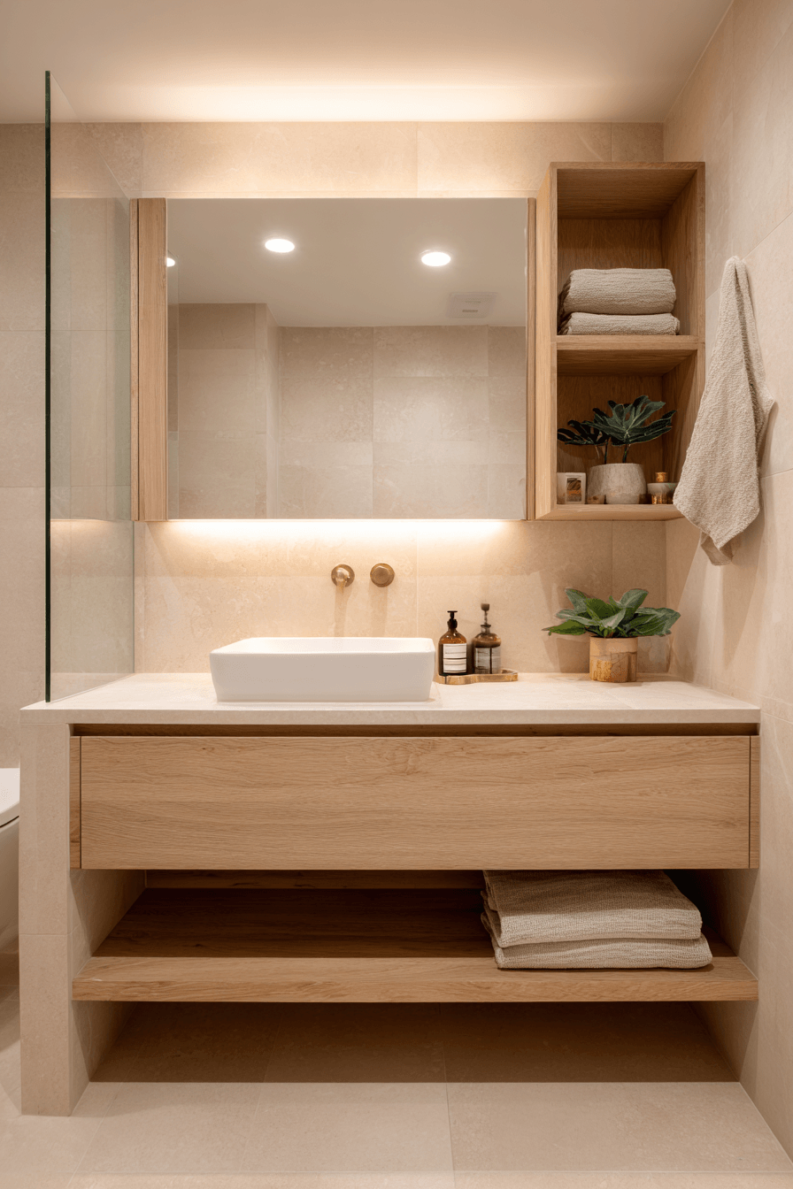 27 Space Saving Minimalist Small Bathroom Ideas You Will Love