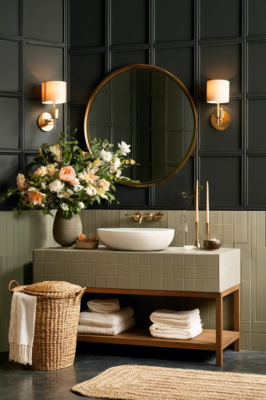 27 Moody Bathroom Ideas For A Dramatic Stylish Retreat
