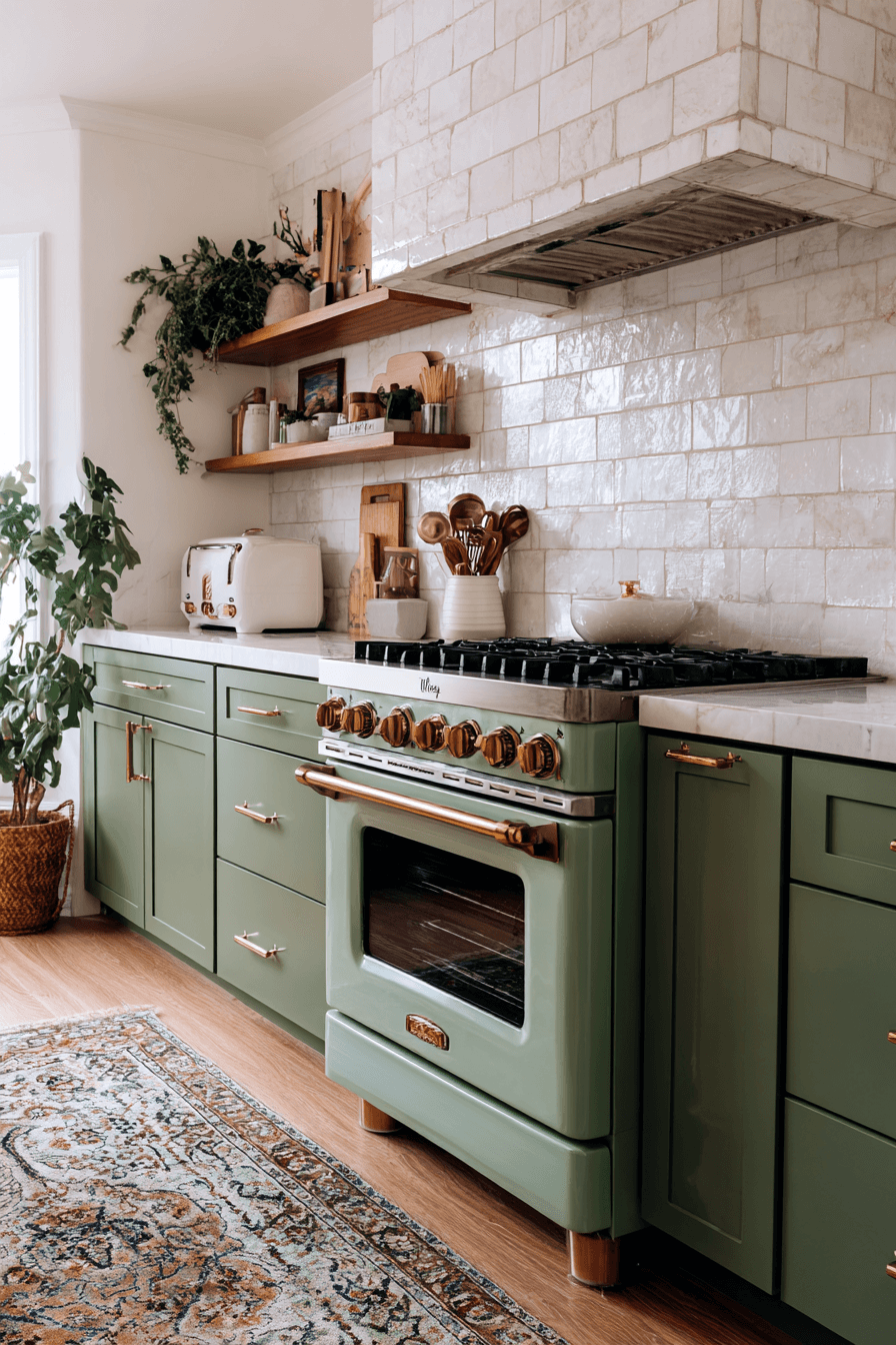 27 Pewter Green Kitchen Cabinets Ideas For A Beautiful Earthy Space