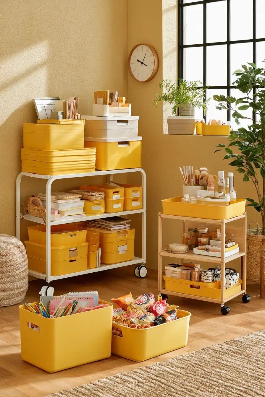27 Cheerful Yellow Dorm Room Ideas For A Bright Cozy Space