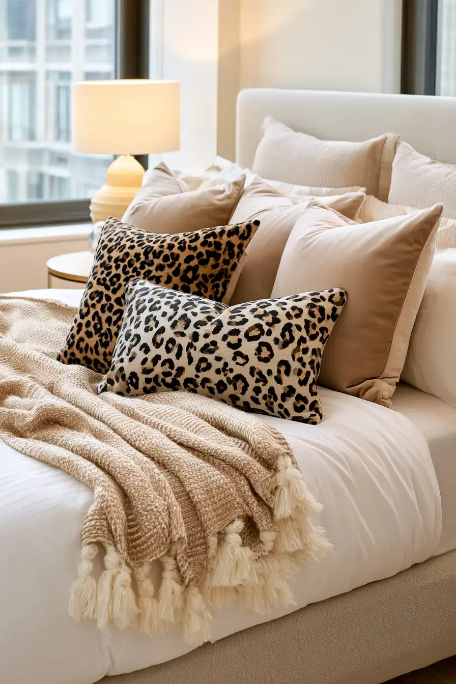 27 Stylish Leopard Print Bedroom Ideas For A Bold Cozy Space
