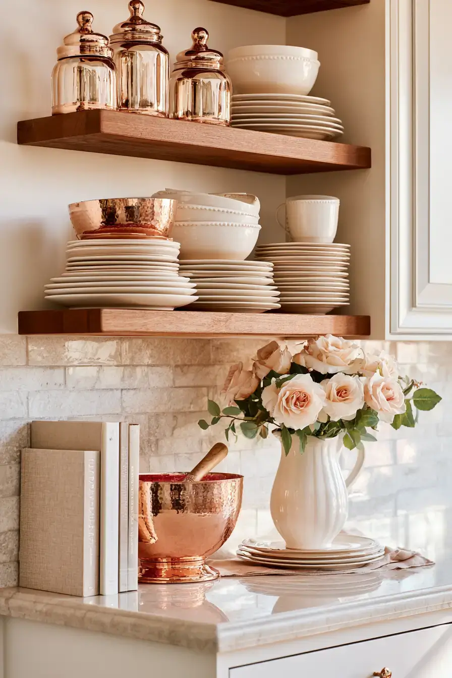 27 Kitchen Shelf Decor Ideas For A Cozy Stylish Home