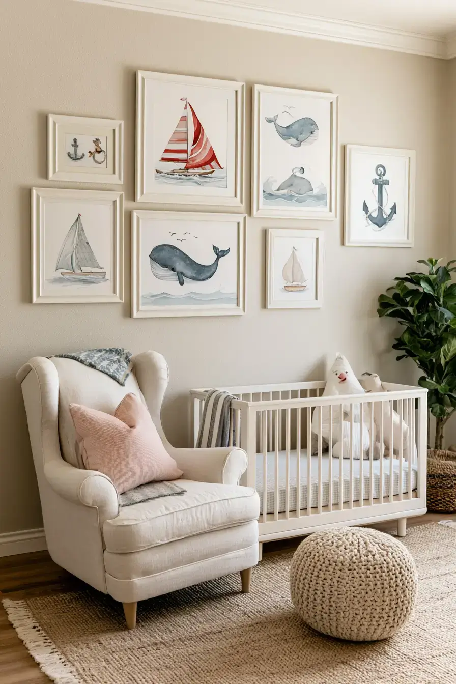 27 Nautical Nursery Ideas For A Sweet Coastal Baby Room
