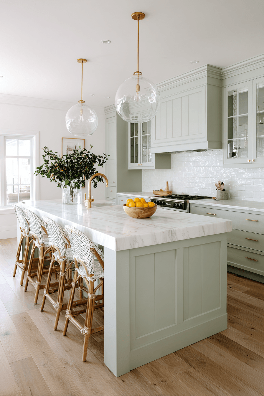27 Pewter Green Kitchen Cabinets Ideas For A Beautiful Earthy Space