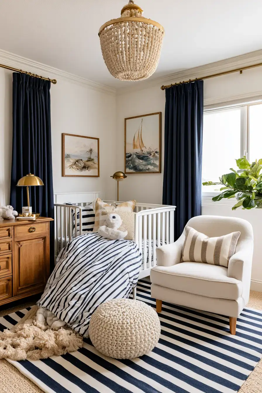 27 Nautical Nursery Ideas For A Sweet Coastal Baby Room