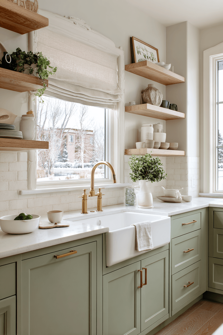 27 Pewter Green Kitchen Cabinets Ideas For A Beautiful Earthy Space