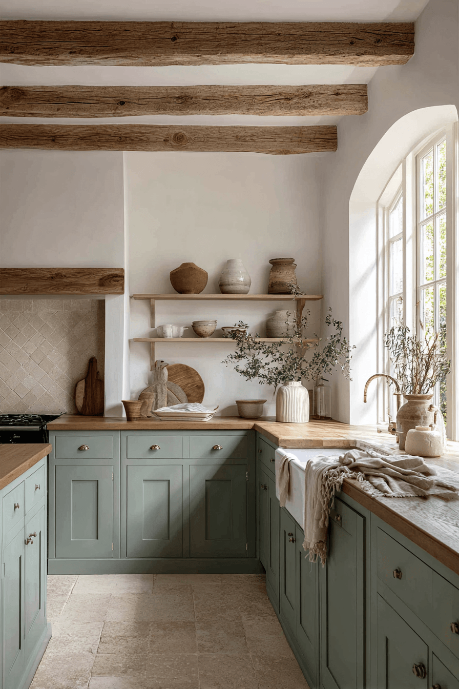 27 Pewter Green Kitchen Cabinets Ideas For A Beautiful Earthy Space