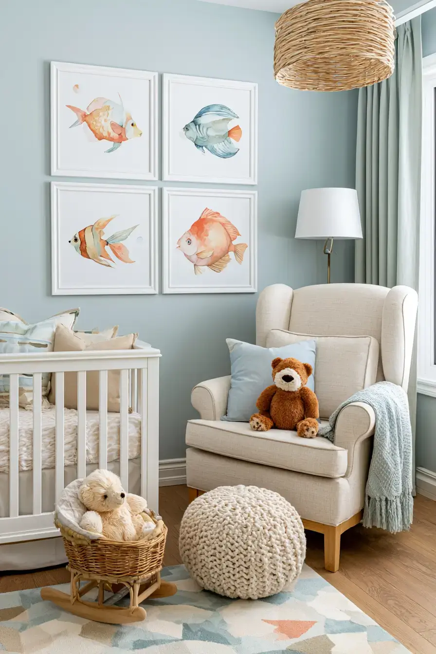 27 Nautical Nursery Ideas For A Sweet Coastal Baby Room