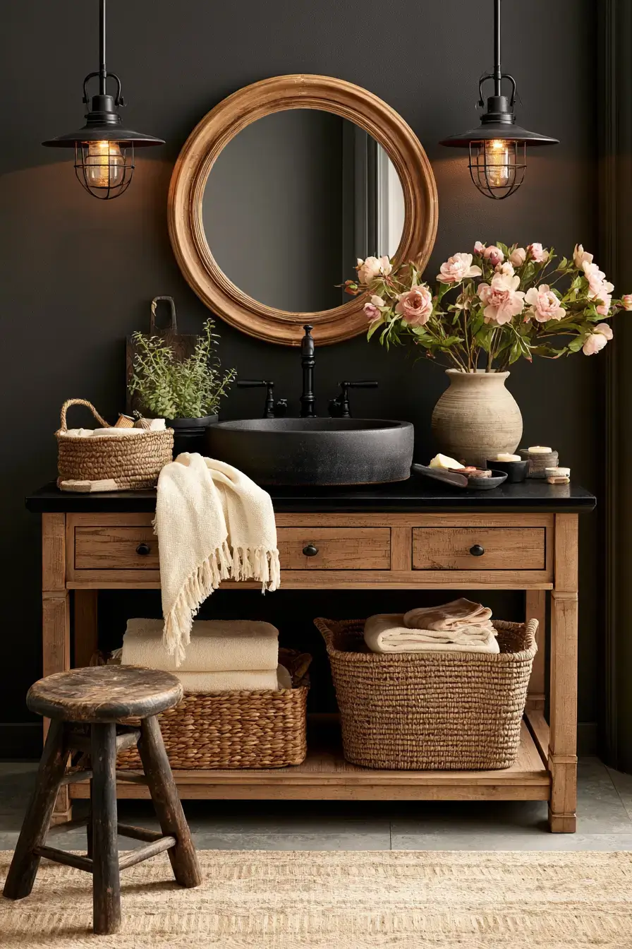 27 Moody Bathroom Ideas For A Dramatic Stylish Retreat
