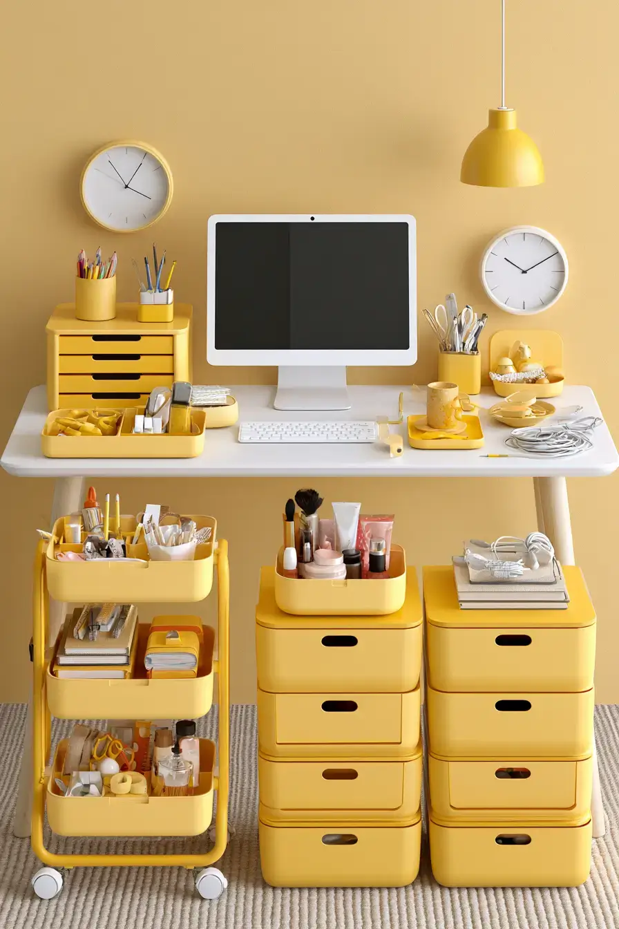 27 Cheerful Yellow Dorm Room Ideas For A Bright Cozy Space