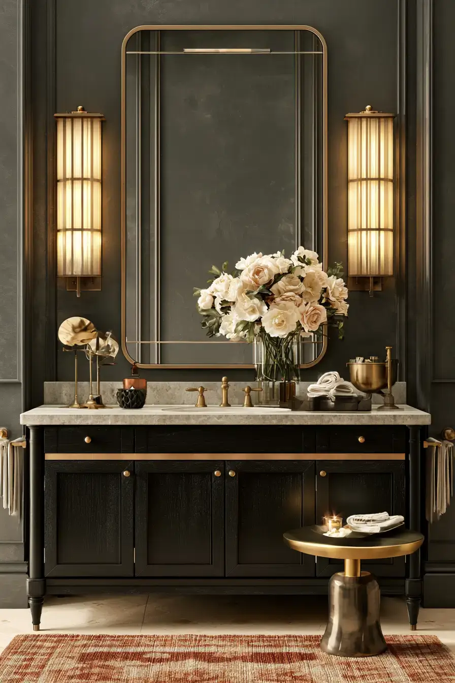 27 Moody Bathroom Ideas For A Dramatic Stylish Retreat