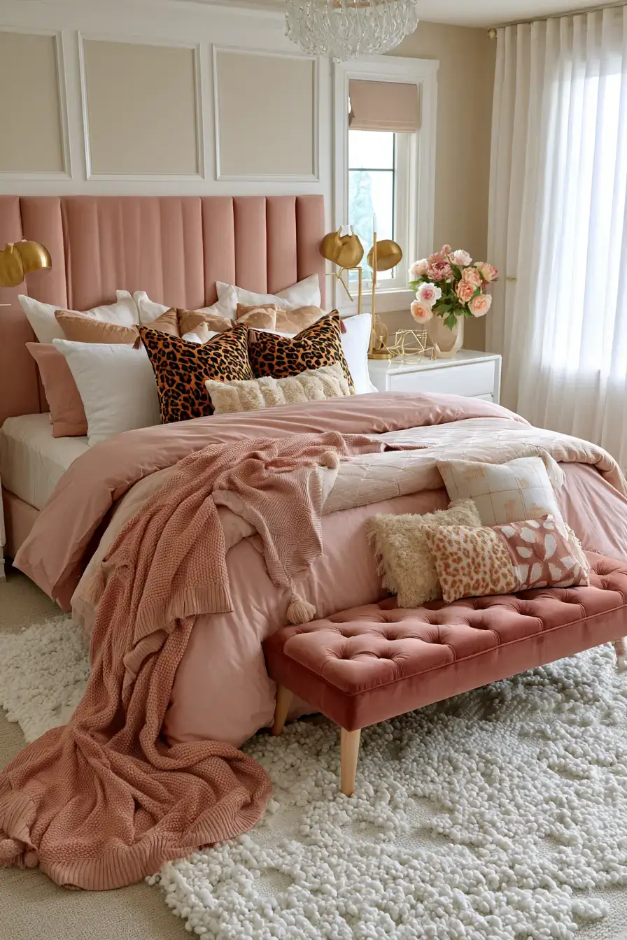 27 Stylish Leopard Print Bedroom Ideas For A Bold Cozy Space