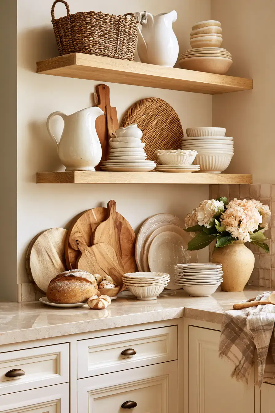 27 Kitchen Shelf Decor Ideas For A Cozy Stylish Home