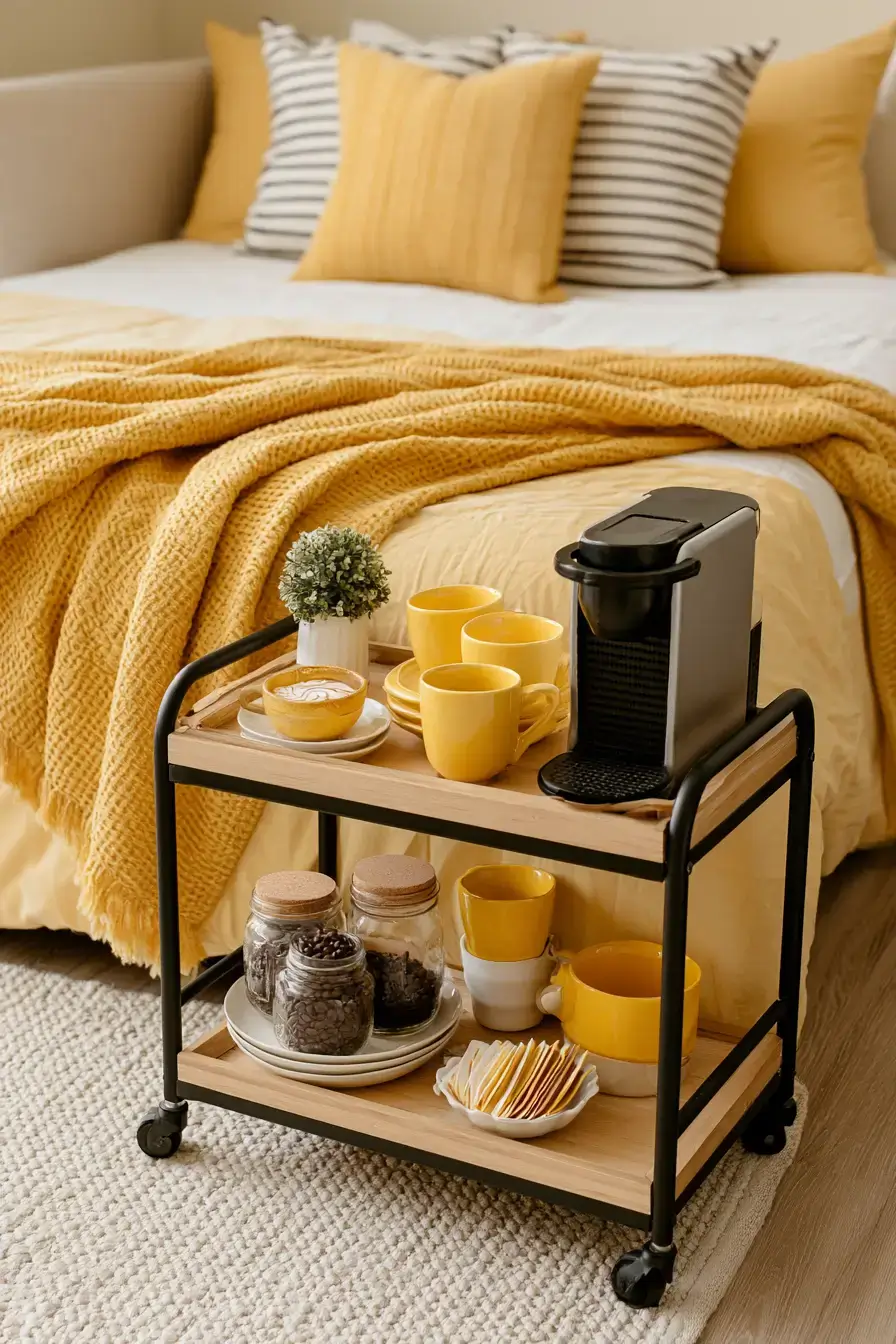 27 Cheerful Yellow Dorm Room Ideas For A Bright Cozy Space