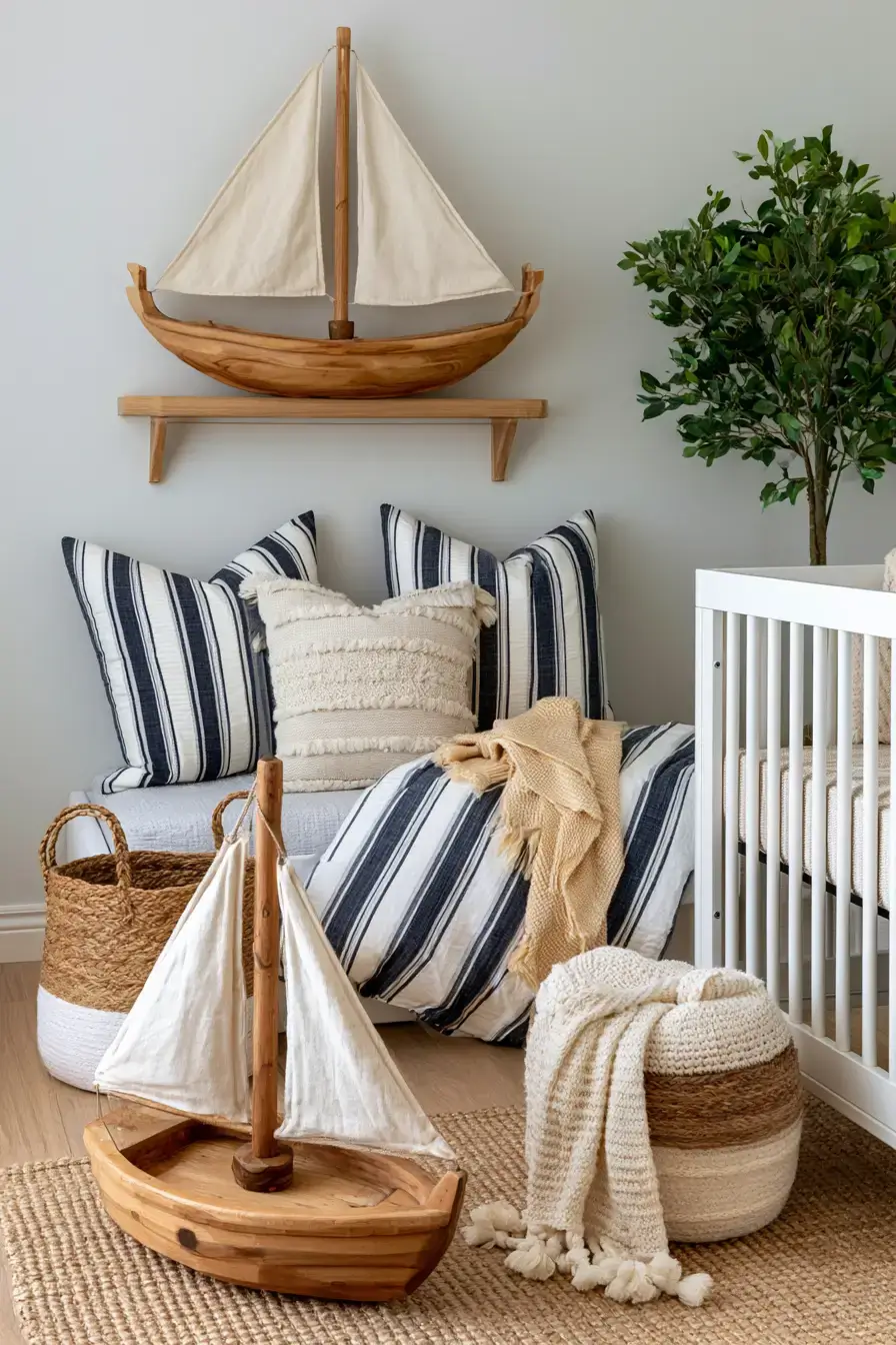 27 Nautical Nursery Ideas For A Sweet Coastal Baby Room