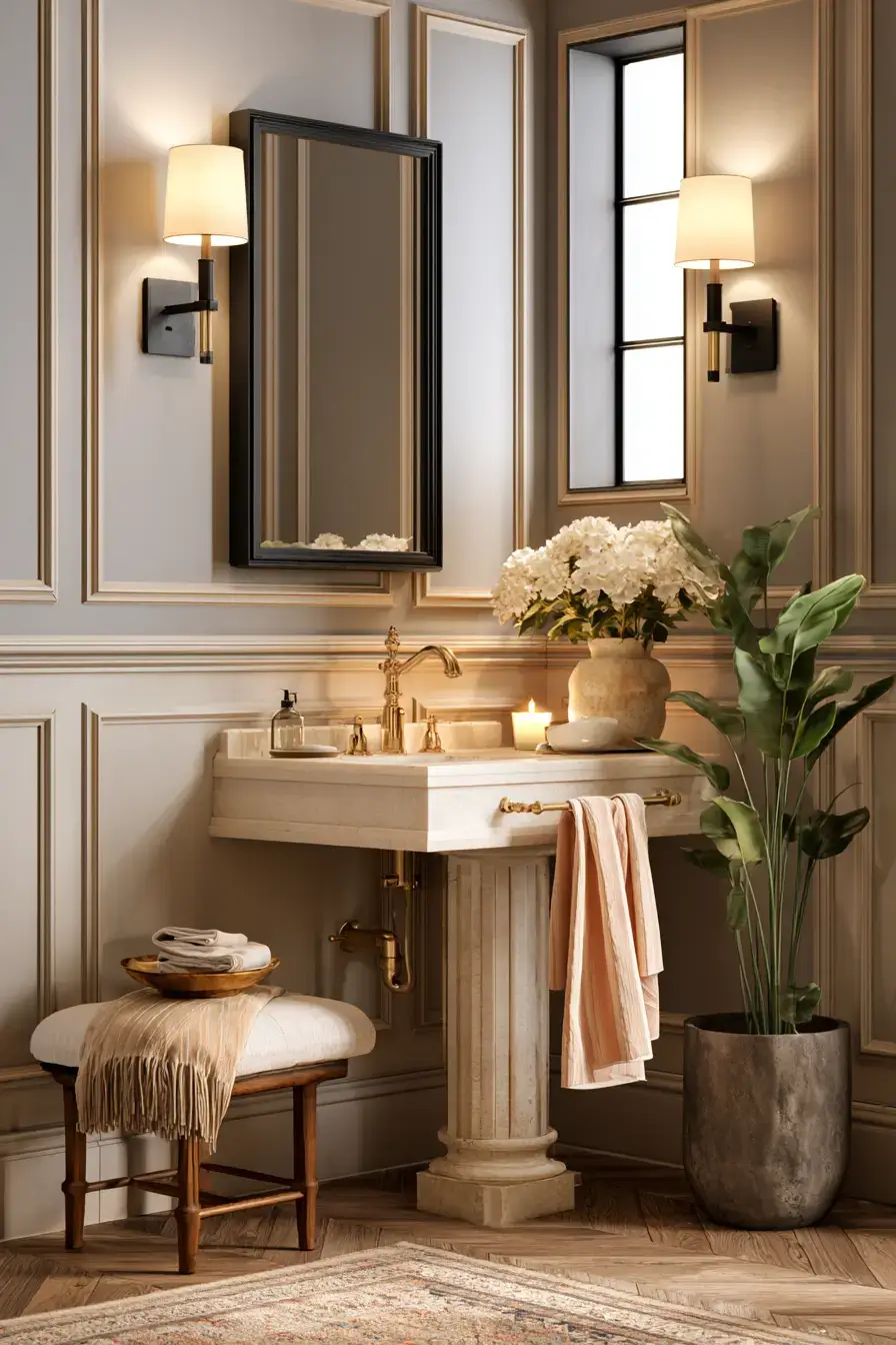 27 Small Powder Room Ideas For A Charming Stylish Space