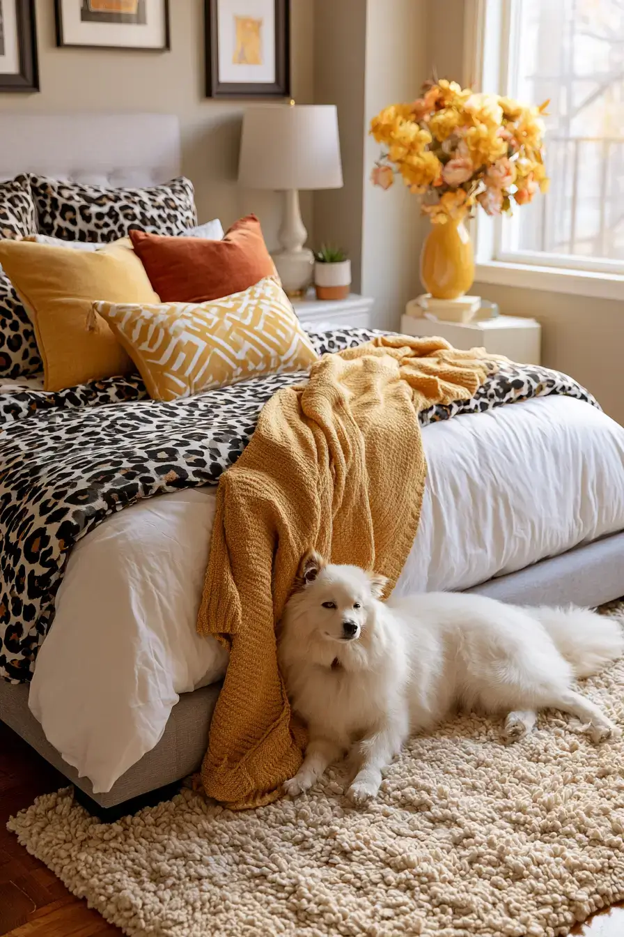 27 Stylish Leopard Print Bedroom Ideas For A Bold Cozy Space