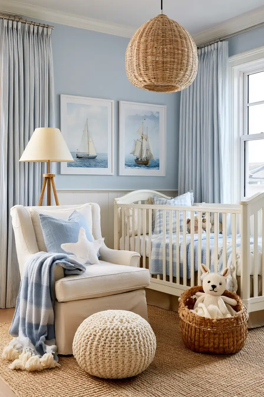 27 Nautical Nursery Ideas For A Sweet Coastal Baby Room