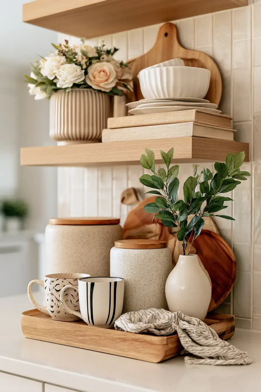 27 Kitchen Shelf Decor Ideas For A Cozy Stylish Home