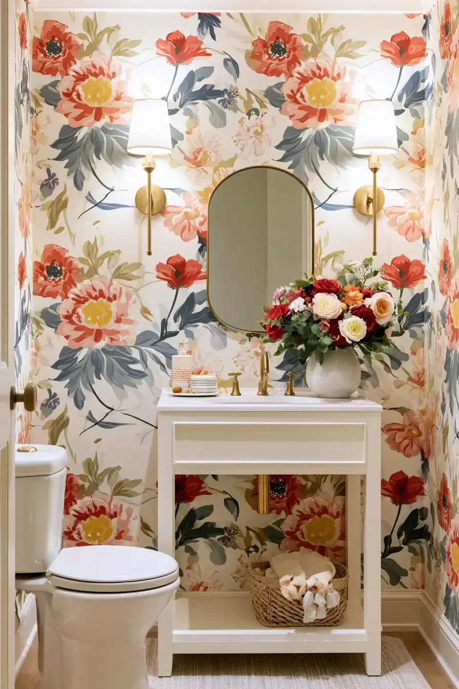 27 Small Powder Room Ideas For A Charming Stylish Space