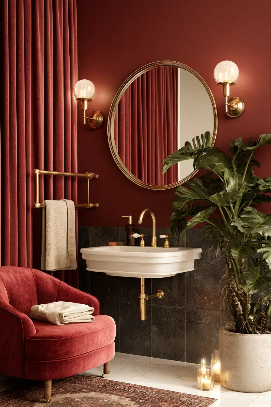 27 Moody Bathroom Ideas For A Dramatic Stylish Retreat