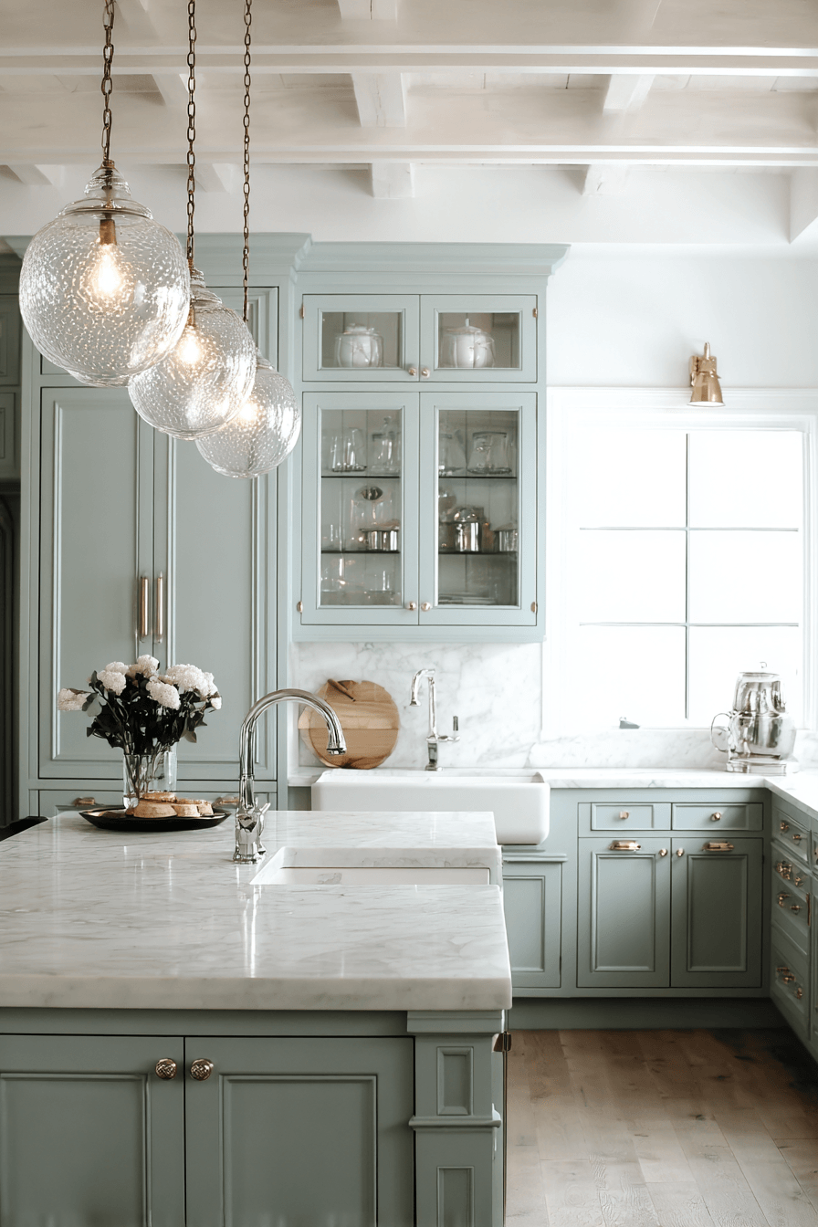27 Pewter Green Kitchen Cabinets Ideas For A Beautiful Earthy Space